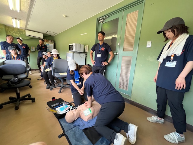 白山能美ボーイズAED講習会