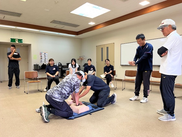 名古屋港ボーイズで救命講習会