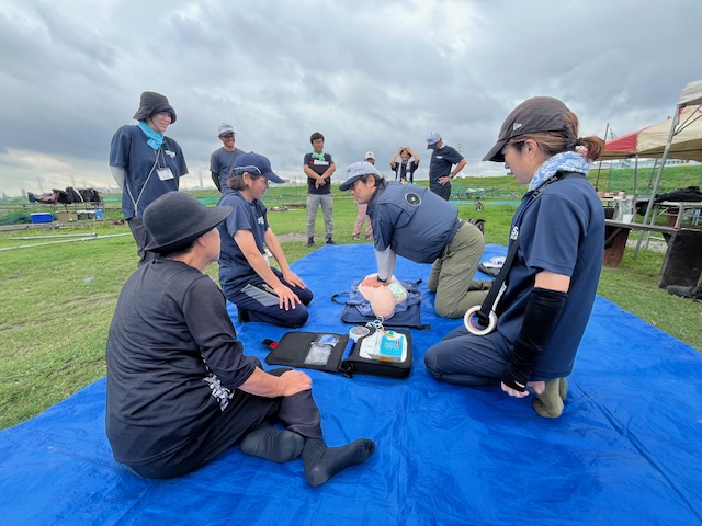 豊島シニアAED講習会