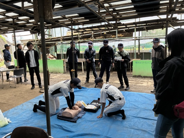 横浜北リトルシニアで講習会開催